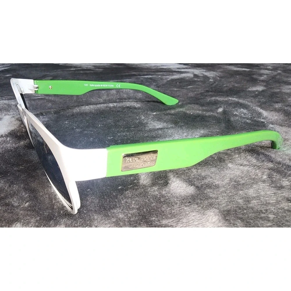 Kate Spade New York ARIE/S Sunglasses White Green 49-20-140 ODW1 Y6